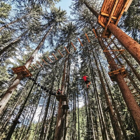High rope course Gerlos